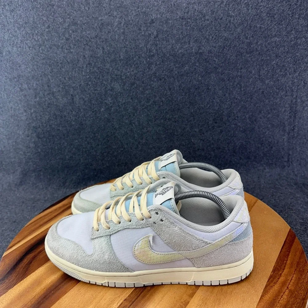 Nike Dunk Low Retro SE Gone Fishing Chinook Salmon Suede Lace-Up DV7210-001 9.5
